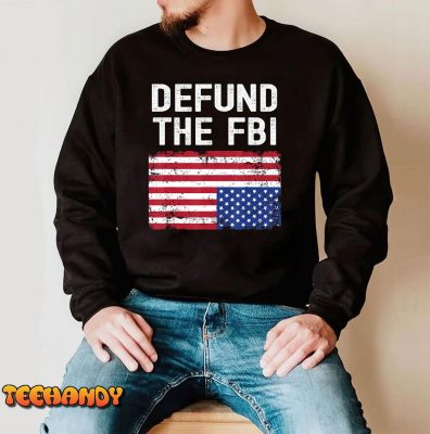 Defund The FBI American Flag T Shirt img3 C4