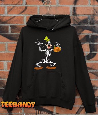 Disney Goofy Skeleton Halloween Sweatshirt img2 C10