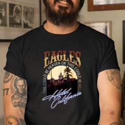 EAGLES Art Hotels Californias Band Music Legend  Unisex T-Shirt