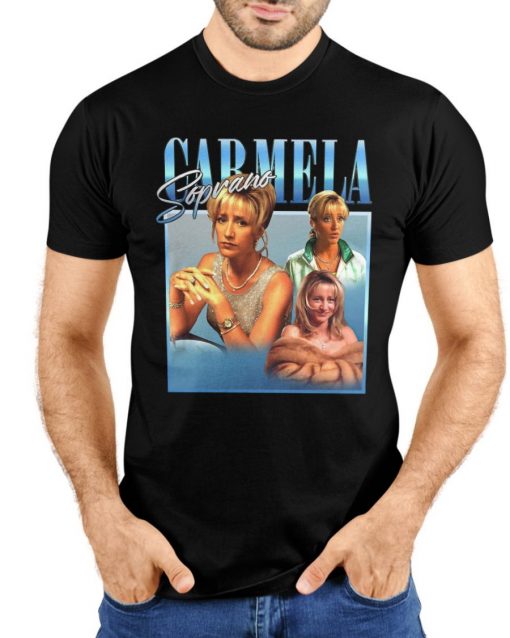 Edie Falco Shirts That Go Hard Carmela Soprano Shirt