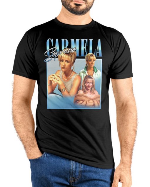 Edie Falco Shirts That Go Hard Carmela Soprano Shirt