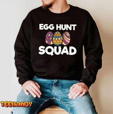 Egg Hunt Squad Easter Egg Hunting Gift For Boys Girls Kids Premium T Shirt img2 C4