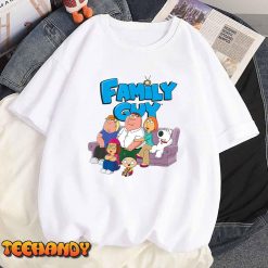 Family Guy Family with Logo T-Shirt