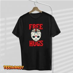 Free Hugs Lazy Halloween Costume Scary Creepy Horror Movie T Shirt img1 C9