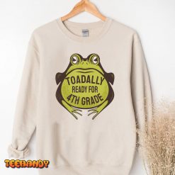 Funny Toad Frog Pun Toadally Ready for Fourth Grade T Shirt img3 t3