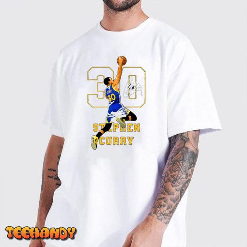Golden State Warriors Stephen Curry 30 Dunk UnisexT-Shirt