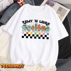 Groovy Retro Teacher Life Daisy Hippy Be Kind Back To School T-Shirt
