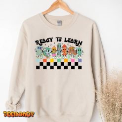 Groovy Retro Teacher Life Daisy Hippy Be Kind Back To School T Shirt img3 t3