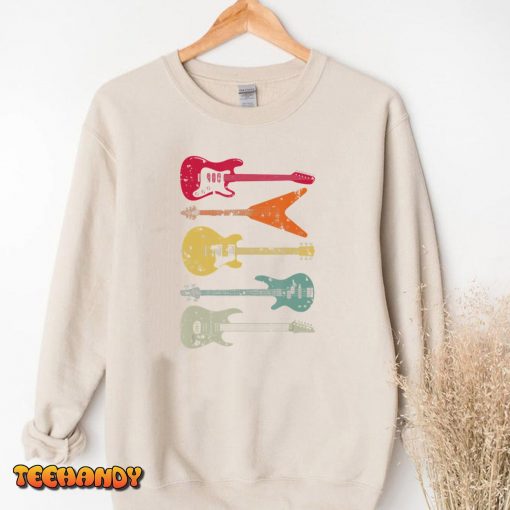 Guitar item. Gift For Guitarist , Retro Style T-Shirt