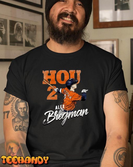 HOU 2 Alex Bregman  MLB Unisex T-Shirt