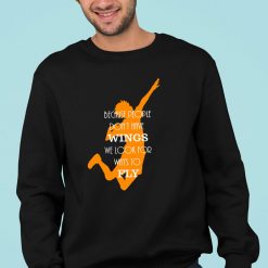 Haikyuu Because people dont have wings we look for ways to fly T Shirt img1 C5