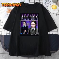 Halloween Wednesday Addams Unisex T Shirt img2 C12