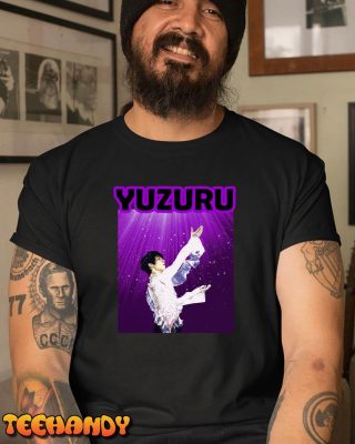 Hanyu Yuzuru Design Vintage T Shirt img3 C1