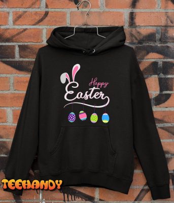 Happy Easter Bunny Eggs Hunting T Shirt img2 C10