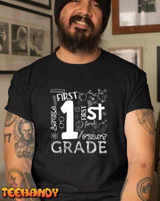 Hello 1st Day Of 1st Grade Teacher And Going To First Grade T Shirt img3 C1