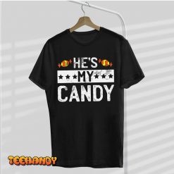Hes My Candy Lazy Halloween Costume Funny Couple Matching T Shirt img1 C9