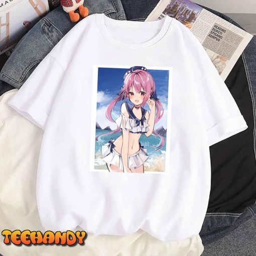 Hololive Minato Aqua Virtual Youtuber Loli Girl Unisex T-Shirt
