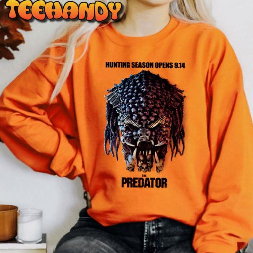 Hunting Season Opens 9.14 The Predator Prey 2022 Movie T-Shirt
