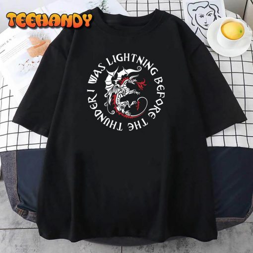I Was Lightning Before The Thunder Imagine Dragons Unisex T-Shirt
