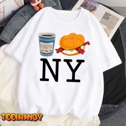 I love NY New York Bacon Egg and Cheese and Coffee T-Shirt