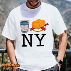 I love NY New York Bacon Egg and Cheese and Coffee T Shirt img1 1