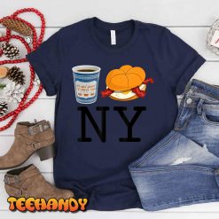I love NY New York Bacon Egg and Cheese and Coffee T Shirt img3 3