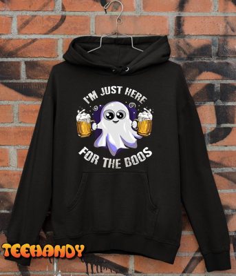 I’m Just Here For The Boos Funny Halloween Costume Gift T-Shirt