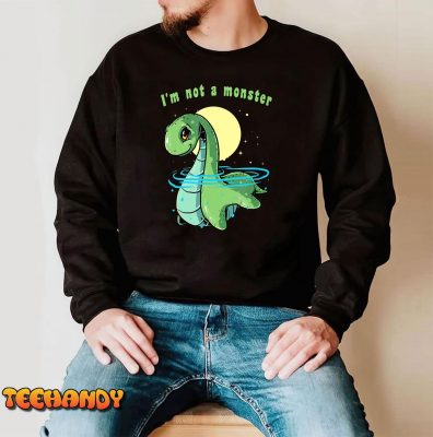Im Not a Monster Nessie Loch Ness Monster Folklore Cryptid T Shirt img3 C4