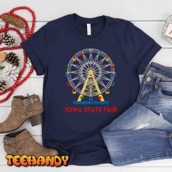 Iowa State Fair Ferris Wheel County Fair Premium T Shirt img3 3