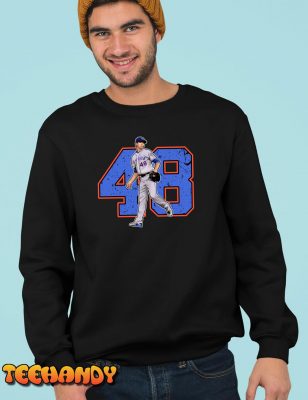 Jacob deGrom 48 Pitches With Number Unisex T Shirt 1
