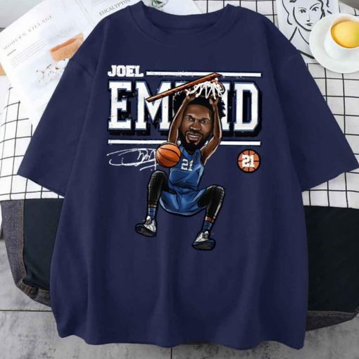 Joel Embiid Carton For Philadelphia 76ers Unisex T-Shirt