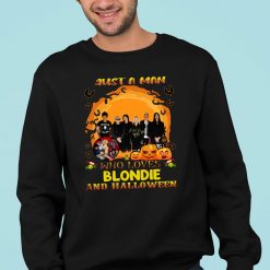 Just A Man Who Loves Blondie And Halloween Unisex T-Shirt