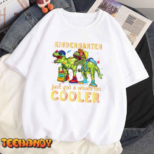 Kindergarten Just Got Cooler Back To School Youth Size T-Shirt