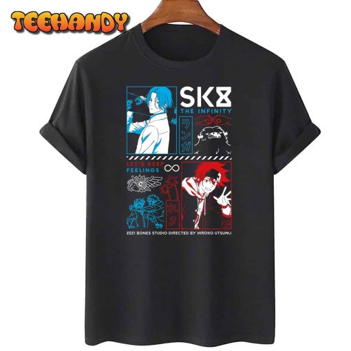 Let’s Keep Feelings Sk8 The Infinity Anime Unisex T-Shirt