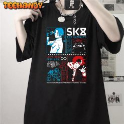 Lets Keep Feelings Sk8 The Infinity Anime Unisex T Shirt img3 C13