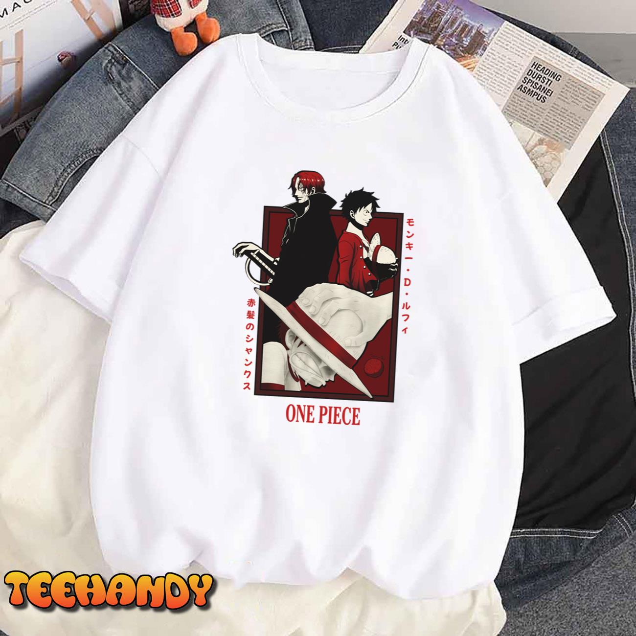 Just A Girl Who Love Luffy Shanks Sanji One Piece Shirt - Teefefe Premium ™  LLC