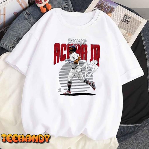 Man Funny Happy Baseball RONALD ACUNA JR T-Shirt