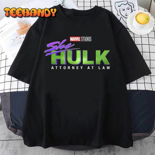 Marvel She-Hulk Attorney At Law Show Logo T-Shirt