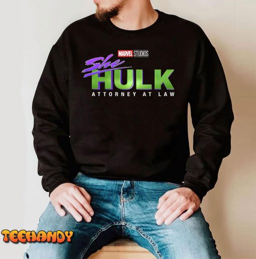 Marvel She-Hulk Attorney At Law Show Logo T-Shirt