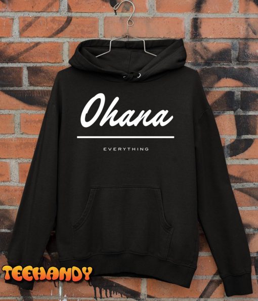 McKenzie Milton Official Merch Ohana Over Everything White Pullover Hoodie