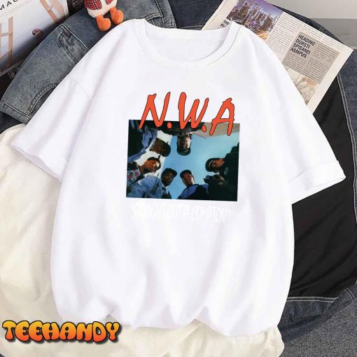 NWA T-Shirt N.W.A Ice Cube Eazy E Dr. Dre N.W.A Merch Tour Hip Hop Rap Unisex T-Shirt