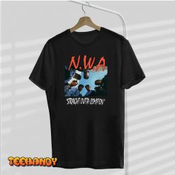 NWA T Shirt N.W.A Ice Cube Eazy E Dr. Dre N.W.A Merch Tour Hip Hop Rap Unisex T Shirt img2 C9