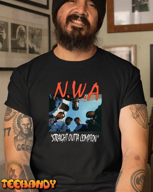 NWA T-Shirt N.W.A Ice Cube Eazy E Dr. Dre N.W.A Merch Tour Hip Hop Rap Unisex T-Shirt