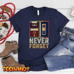 Never Forget Retro Vintage Cool 80s 90s Funny Geeky Nerdy T Shirt img3 3