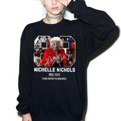 Nichelle Nichols Thank You For The Memories Signature Shirt 3