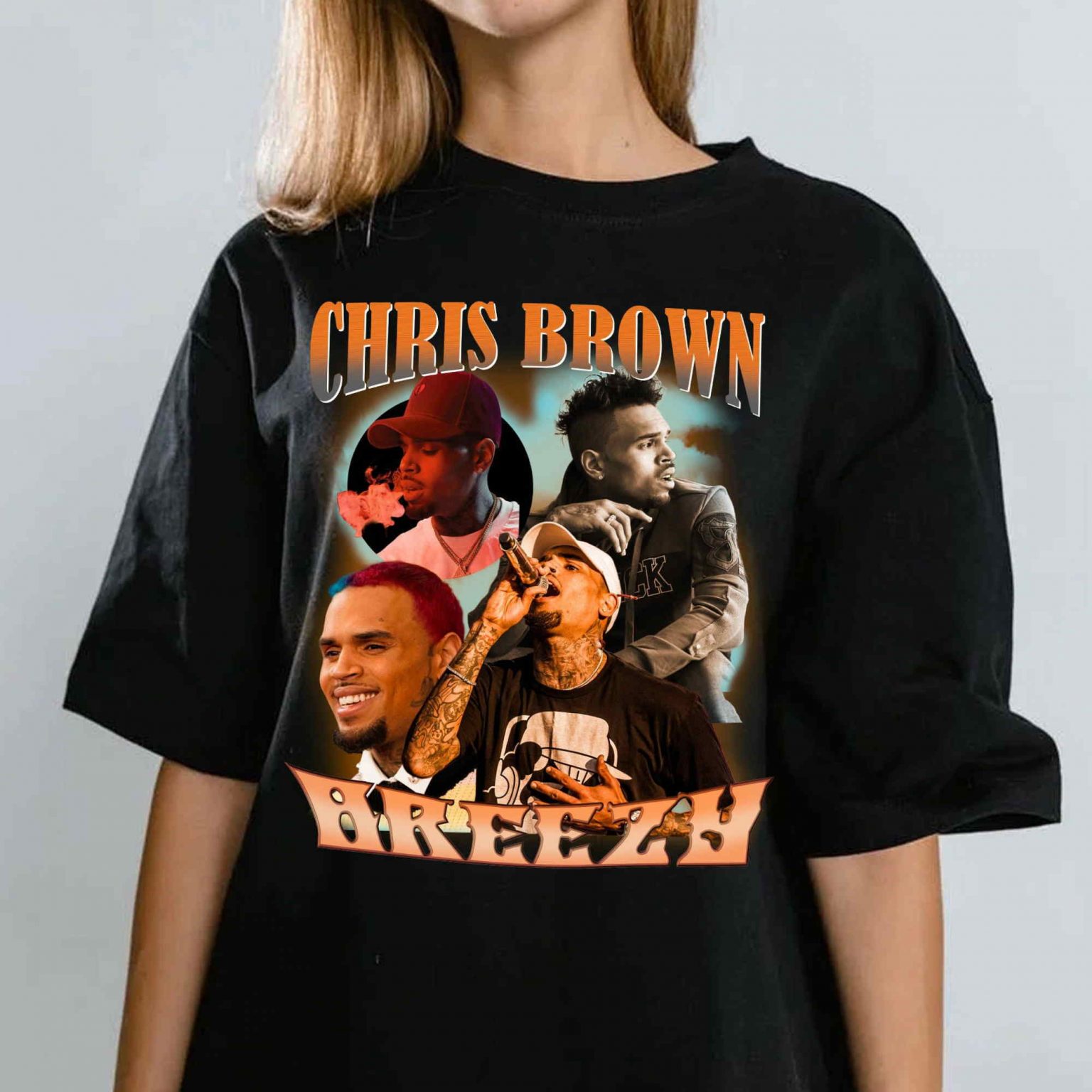 Funny Chris Brown Breezy Hip Hop Tour 2022 T-shirt