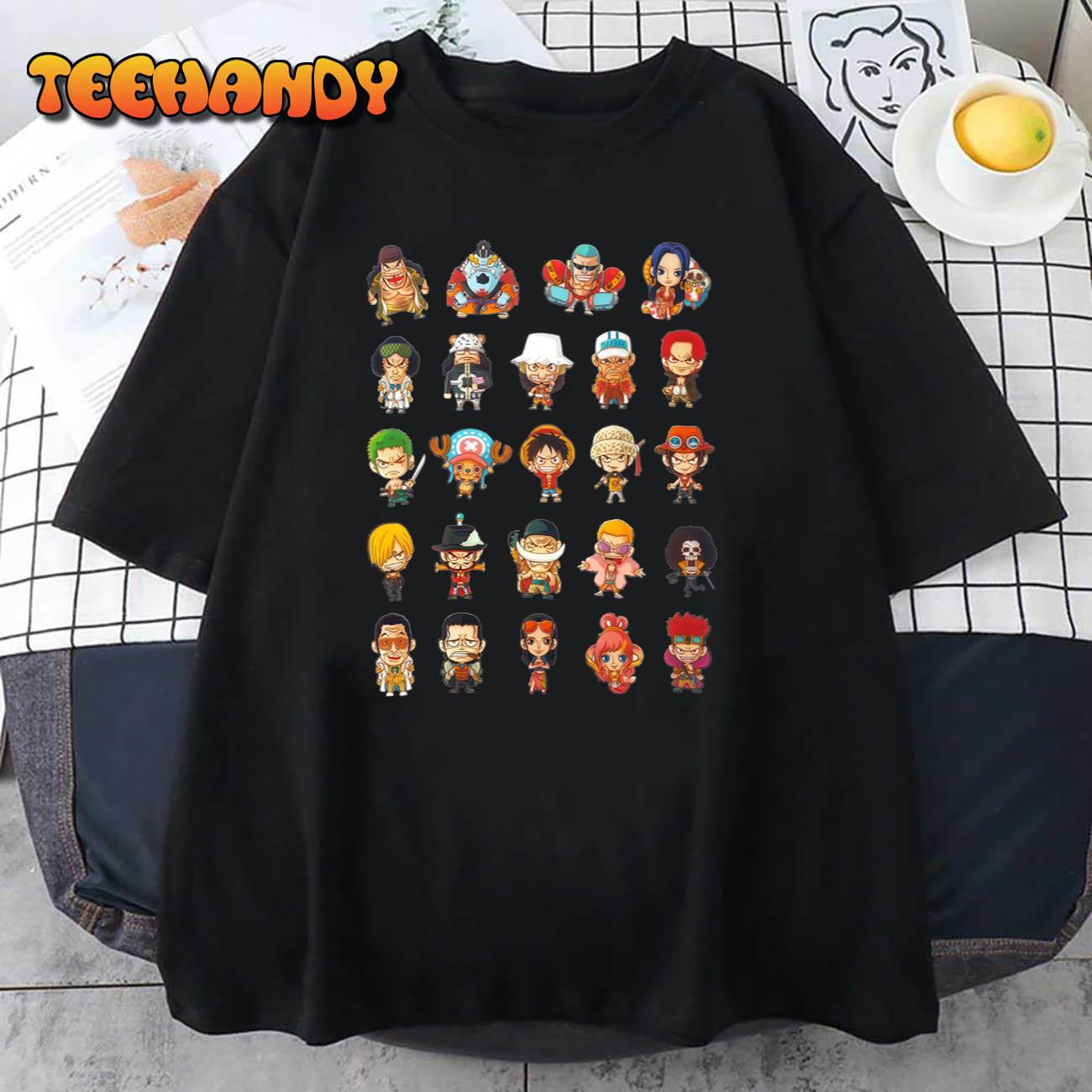 One Piece Luffy Shirts Anime Shirts For Women  WISHINY