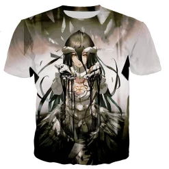 Overlord Albedo T Shirt Menwomen 3D Printed T-shirts