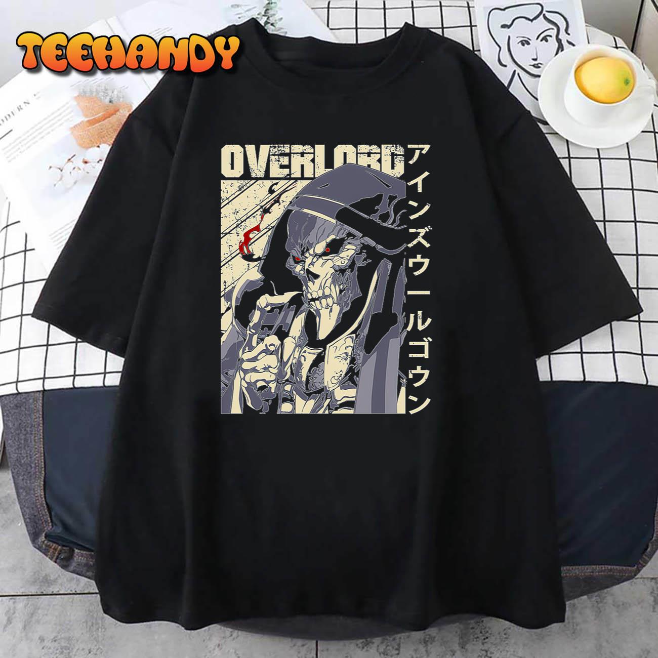 Overlord Japanese Style Artwork Unisex T Shirt img2 C12