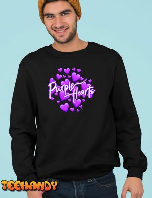 Purple Heart Art Unisex T Shirt img1 C5